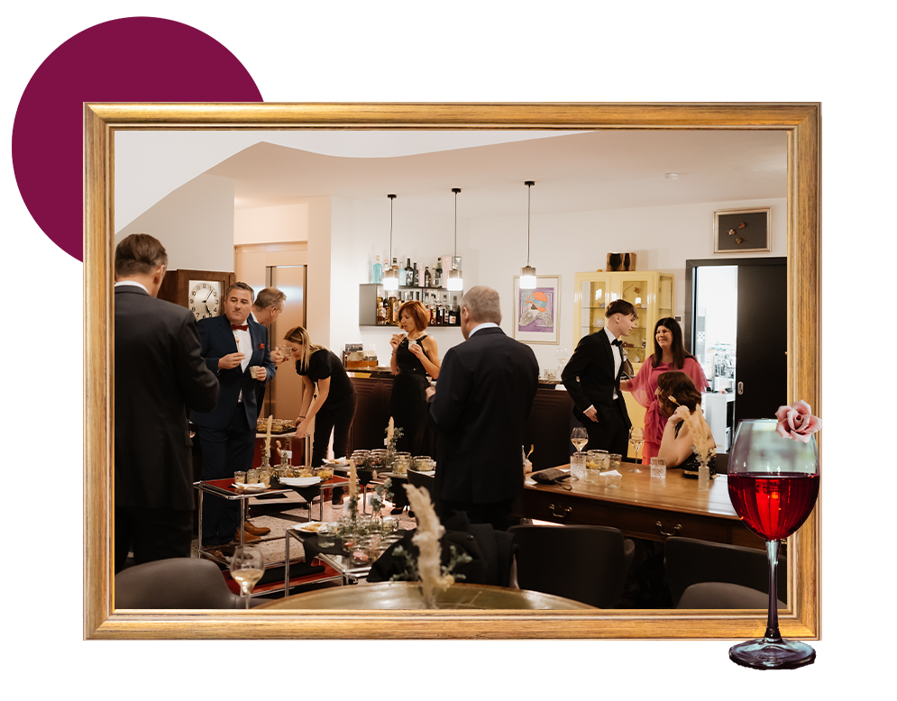 Hausbar der maison 41 im stilvollen Ambiente